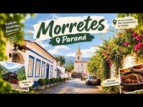 UM PARAISO PERTINHO DE CURITIBA, Conhecendo MORRETES, uma cidade parada no tempo!!!!