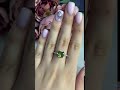 Серебряное кольцо с султанитом 3.246ct