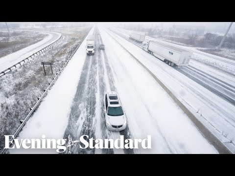 At least 13 people dead after -45C ‘bomb cyclone’ sweeps US