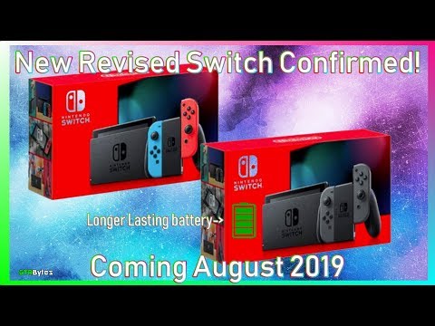 Revised Nintendo Switch With Extended Battery Life Confirmed!