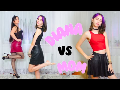 Diana vs Mom Outfit Battle! Skirt Try on Haul ▶10:25