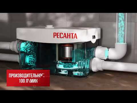 Миниатюра изображения товара Канализационная установка Ресанта КН 2D (77/9/1)