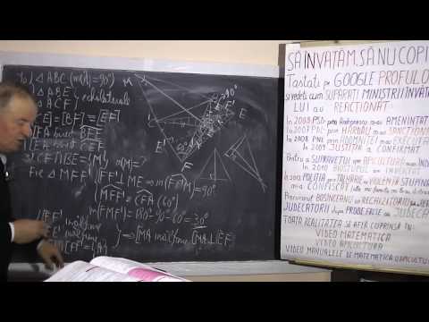 2/2 Lectia 224 - Geometrie plana - Proprietatile triunghiului cu Nicoleta - Matematica Proful Online