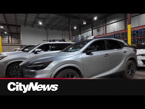 Ontario police recover 306 stolen vehicles in auto theft probe