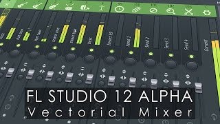 FL Studio 12 | Vectorial Mixer Preview