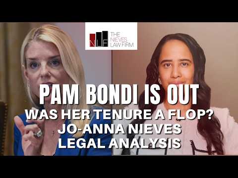 Jo-Anna Nieves Discusses Pam Bondi’s Departure on Forbes