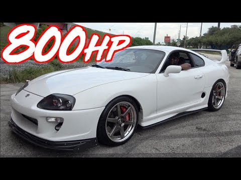 The Perfect Street Supra?! - 800HP Stock Motor 2JZ-GTE