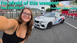 Afraid of my new car - bad decision? First laps scary to drive! BMW M2 Nürburgring Nordschleife BTG 