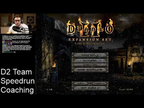 Diablo 2 - ULTIMATE SPEEDRUN GUIDE -Coaching a Team