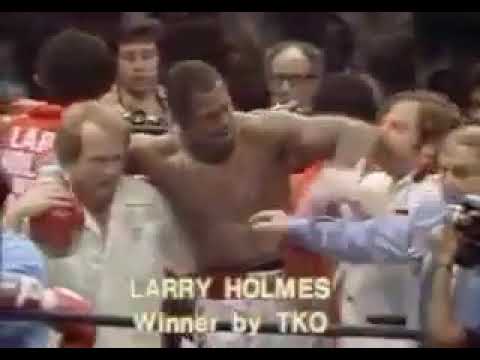 Larry Holmes TKOs Mike Weaver In 12th Round To Retain WBC Heavyweight Title June 22, 1979