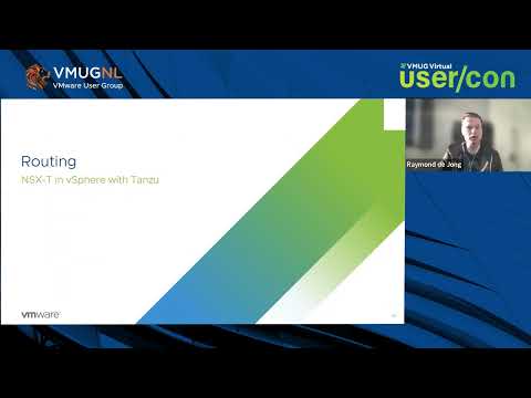NSX-T Reference Designs for vSphere with Tanzu, Raymond de Jong