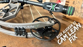 How To Fix The Bear Alaskan XT Cam Lean Issue