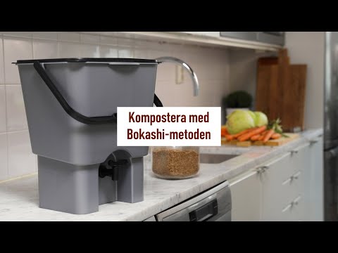 Återvinn dina matrester med Bokashi-metoden