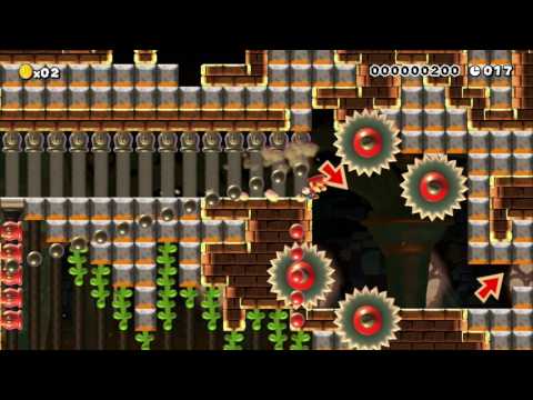 Casual Speed Run In The Dungoen by kenzell - SUPER MARIO MAKER - NO COMMENTARY 1AT