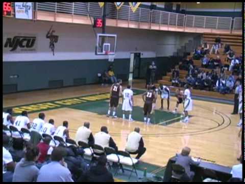 02-19-11 MBASKETBALL NJCU 75, Rowan 72 (NJAC Quarterfinals) (HIGHLIGHT VIDEO)