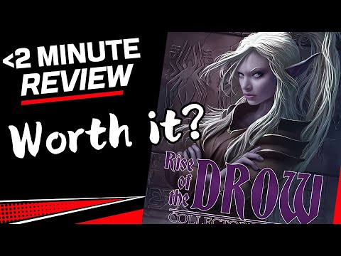 ~2 Minute Review of Rise of the Drow Collector's Edition