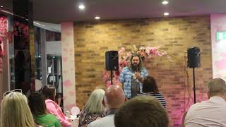 Performing at The Chalkboard, Peterborough