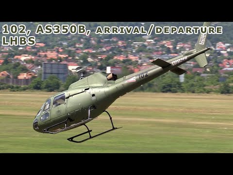 102, AS350B Ecureuil - Arrival/Departure, LHBS