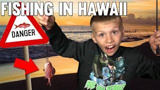 First Time Fishing - Caught Poisonous Red Fish & EEL! || Mommy Monday
