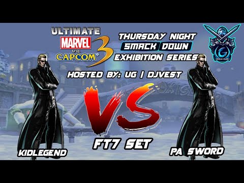 UMVC3 Thursday Night Smackdown Exhibition Series - KidLegend VS PA Sword