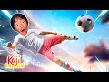 Play Soccer with Ryan! Kaji Family Fun Sports and Games!