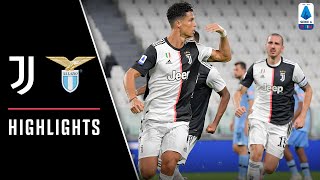 ملخص مباراة : يوفنتوس 2 × 1 لاتسيو ( الجولة 34 للدوري الايطالي )
