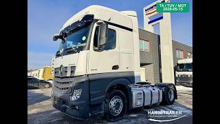 Mercedes-Benz Actros 1845 New Tacho truck tractor for sale - Image 4 | Autoline ET Mercedes-Benz Actros 1845 New Tacho truck tractor | Image 4 - Autoline