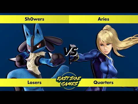 ESG Smash Ultimate Weekly #122 - Sh0wers (Lucario) vs Aries (ZSS) Losers Quarters