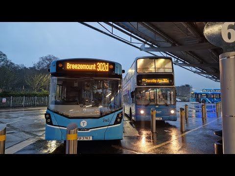 (LOUD ZF + GEAR HOLDS!) Translink Ulsterbus Volvo B7TL ALX400 | 2318 Route 302c 26/1/26