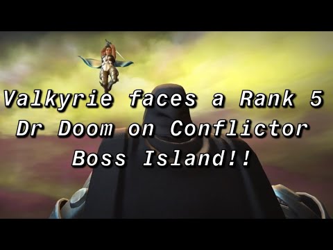 Valkyrie takes down a Rank 5 Dr Doom! Conflictor Boss Island
