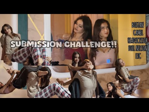 Wrestling submission challenge!!! | scripted pro wrestling | karishma wrestles 
