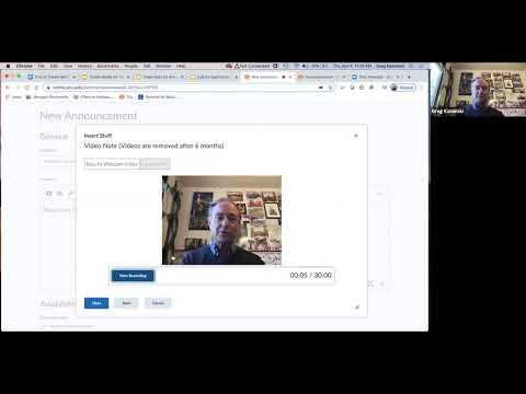 "Creating Media For Your Course"--Greg Kaminski
