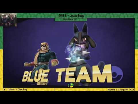 RNS8 Doubles LF Nurse(Falcon)&Crogunk(Lucario)&vs duncathan(Lucario)&Glacing(Robin)