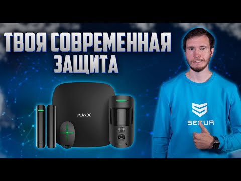 AJAX StarterKit Cam Plus белый (White) Стартовый комплект беспроводной системы безопасности - фото 1 - id-p1417059909