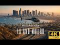 Los Angeles And Malibu Palisades Area Video From Helicopter In 4K Before Fire