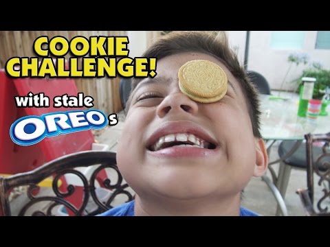 Playing with Stale OREOS! COOKIE CHALLENGE! Video