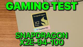Gaming test - Snapdragon X2 Elite (X2E-94-100) with the ASUS Zenbook A16 UX3607O!