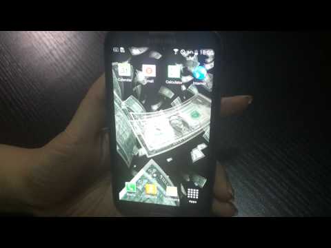 Money Rain Live Wallpaper Video