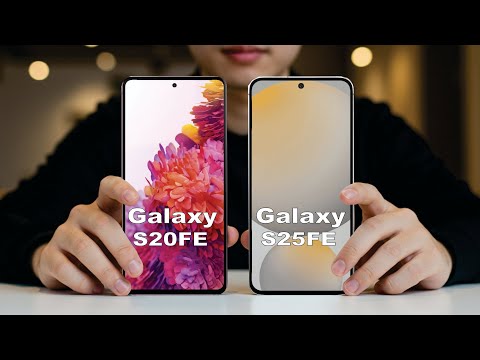 Galaxy S20 FE vs Galaxy S25 FE | 5 Years of Samsung Upgrades!