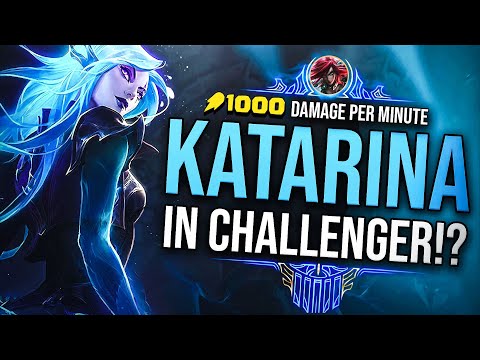KATEVOLVED | 1000 DAMAGE PER MINUTE KATARINA IN CHALLENGER!? 😳