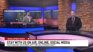 Tsunami warning canceled following 7.0 magnitude earthquake off California coast