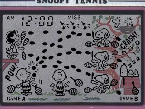 Snoopy Tennis Game Boy