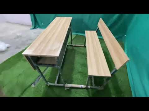 Three SEATER SCHOOL DESK BENCH 48 inch