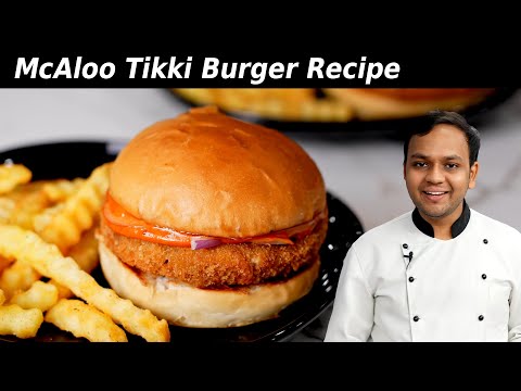 McAloo Tikki Burger - mcdonald's style recipe
