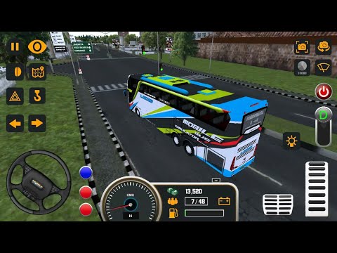 Mobile Bus Simulator V1 #1 - Android Gameplay HD