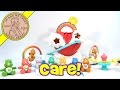 Vintage Care Bears 1983 Care A Lot Play Set With Rainbow Rollers Birthday Cheer Grumpy Wish