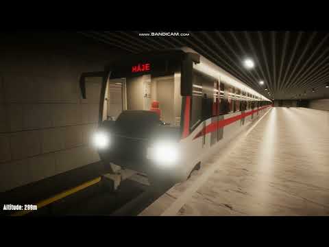 PRAGUE METRO SIMULATOR | Linka C - Opatov Station (Only Haje Direction)