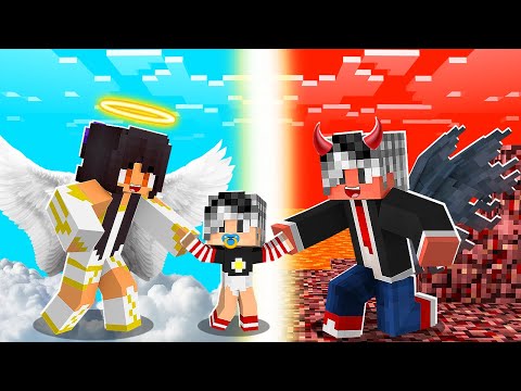 MELEK GÖKÇE ve ŞEYTAN GÜROL'un Bebeği Oldu - Minecraft