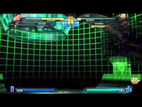 MVC3: Combofiend (SheH,Spencer,Haggar) - Noel Brown (Wolv,Wes,Akuma) PT.1
