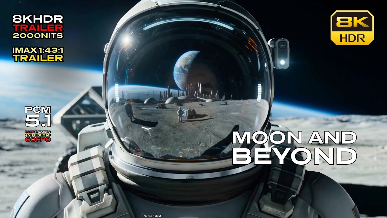 8KHDR | Moon And Beyond 1:43:1 IMAX Aspect Ratio TRAILER 60fps (2026) PCM 5.1 (Download)